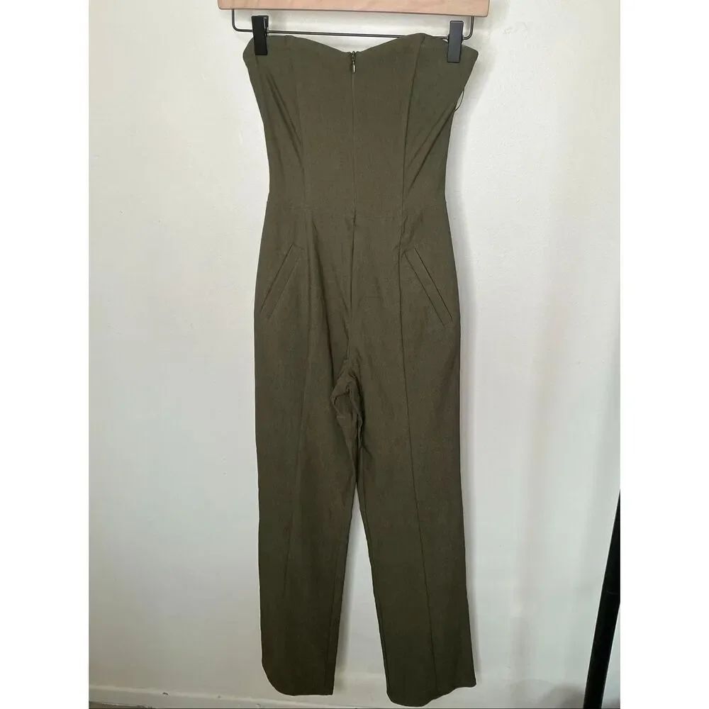 Rivet Utility Showstopper Jumpsuit | XS in Green